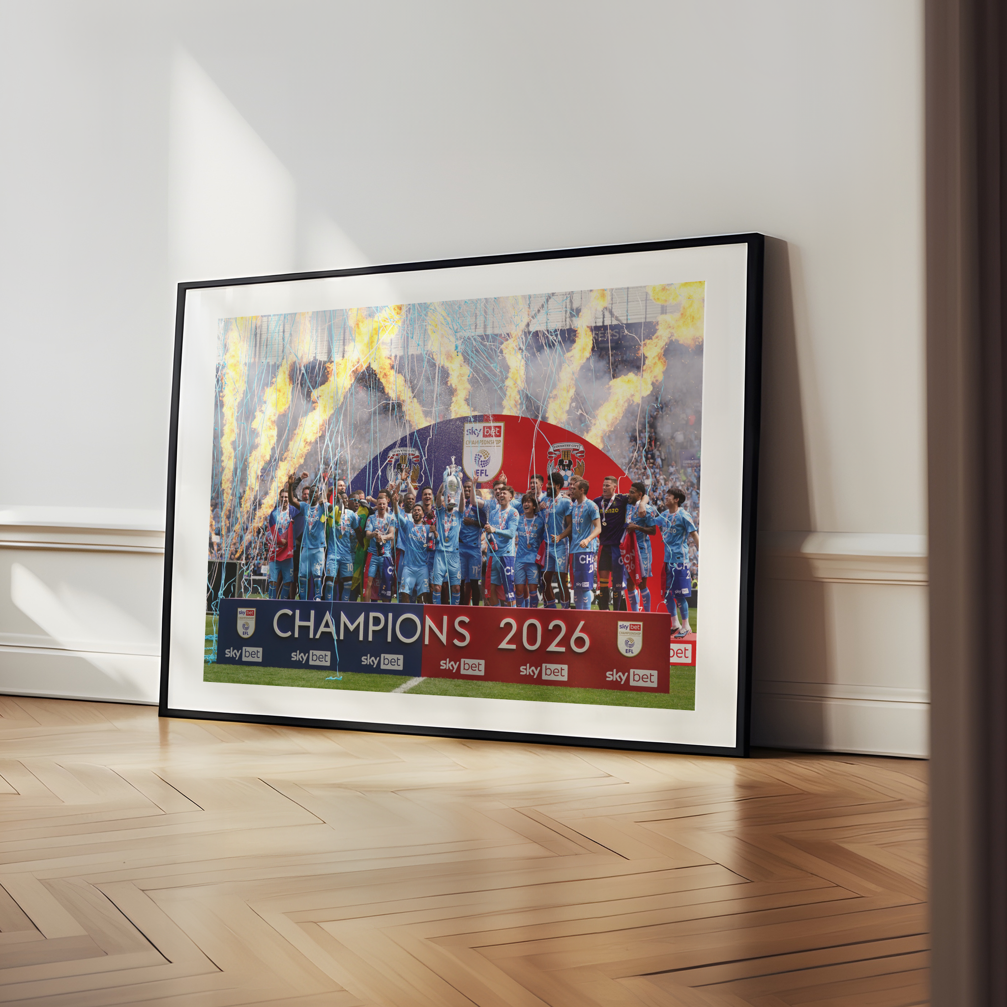 Coventry City Championship Winners 2025/26