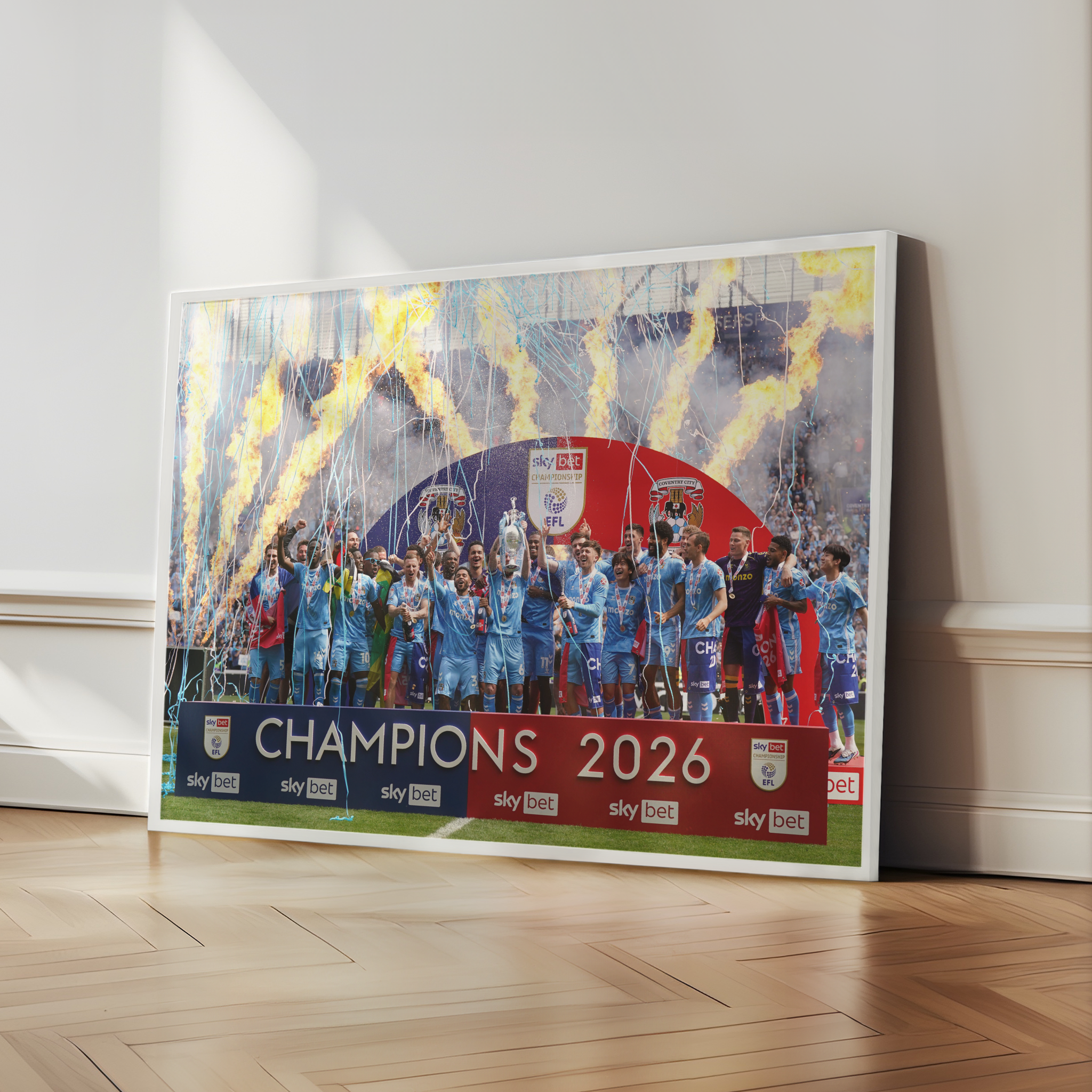 Coventry City Championship Winners 2025/26