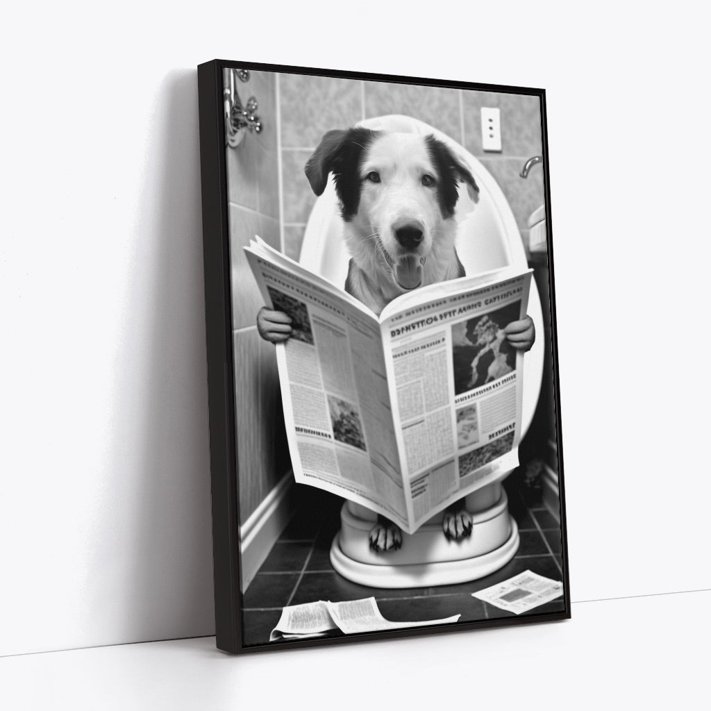 Get your Dog on a Bog personalised print