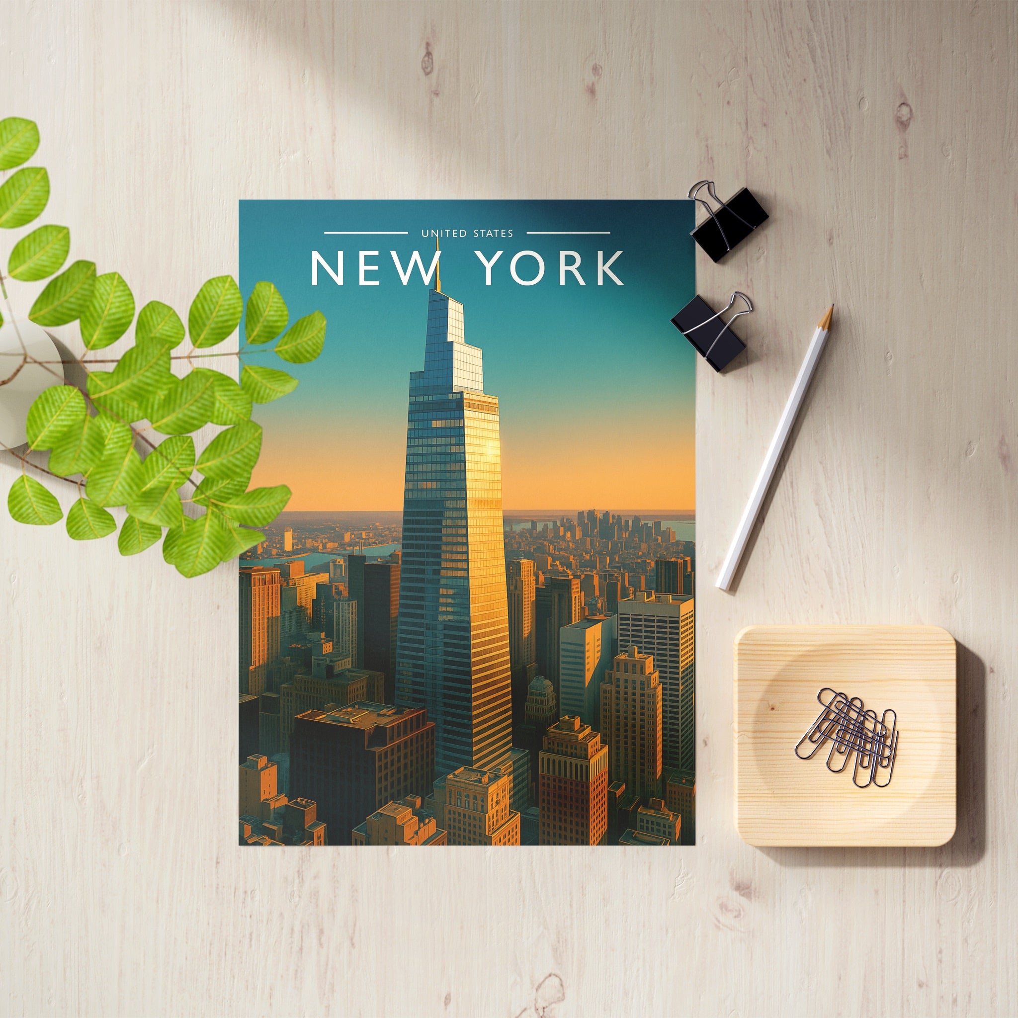 New York Travel Poster