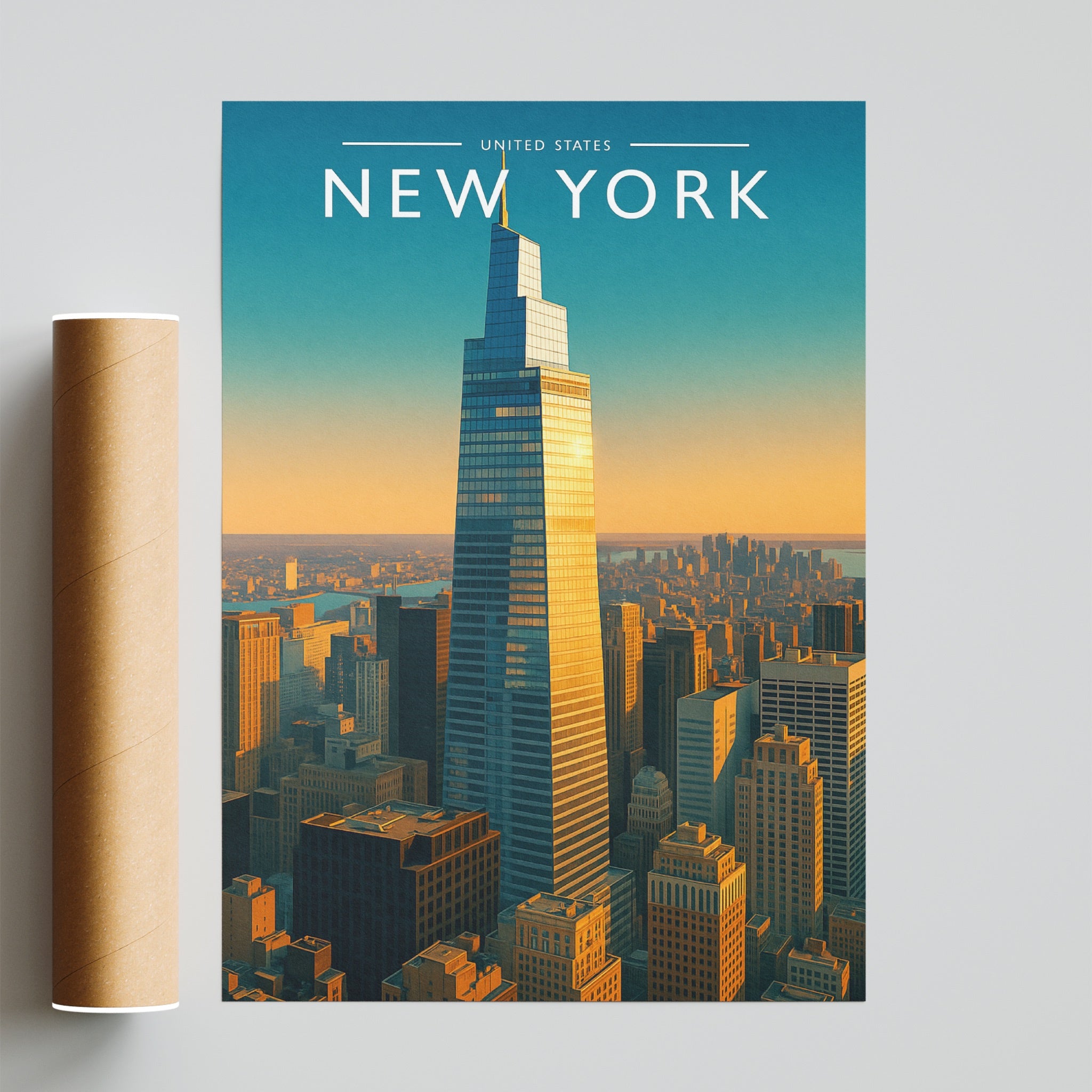 New York Travel Poster