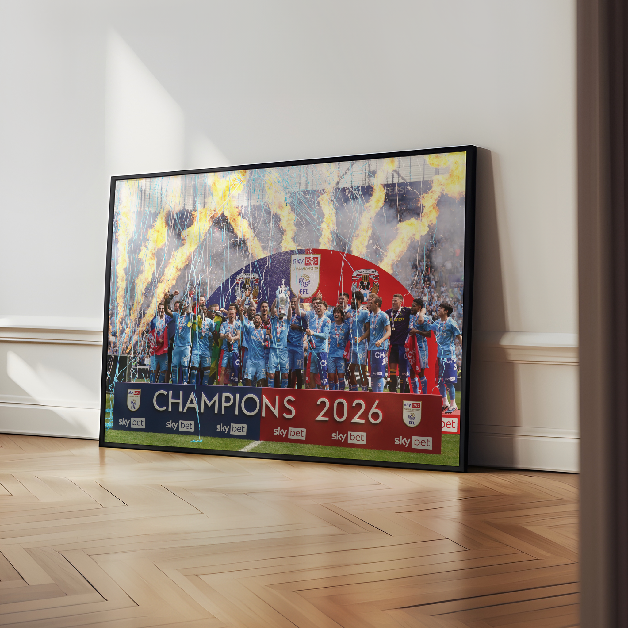 Coventry City Championship Winners 2025/26