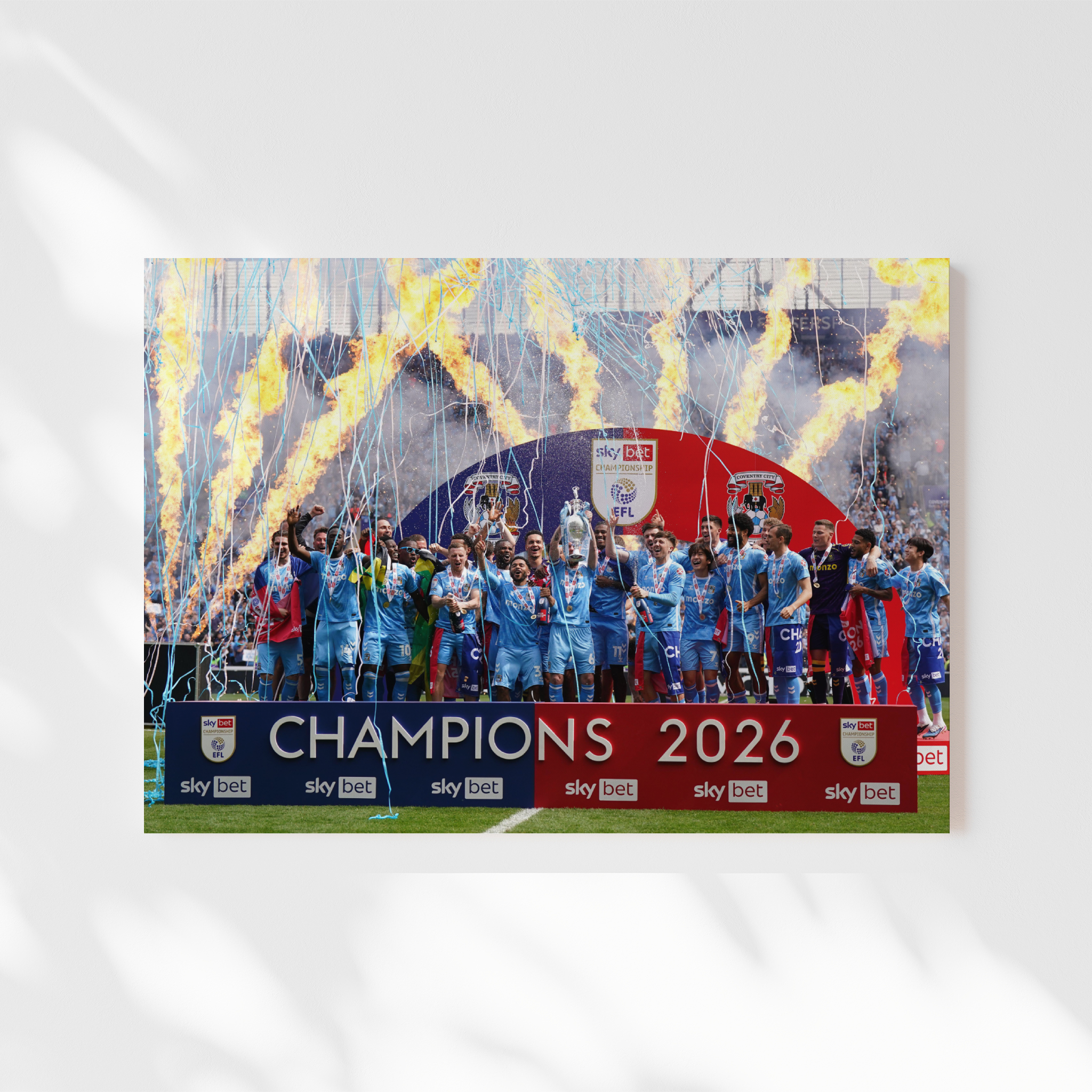 Coventry City Championship Winners 2025/26