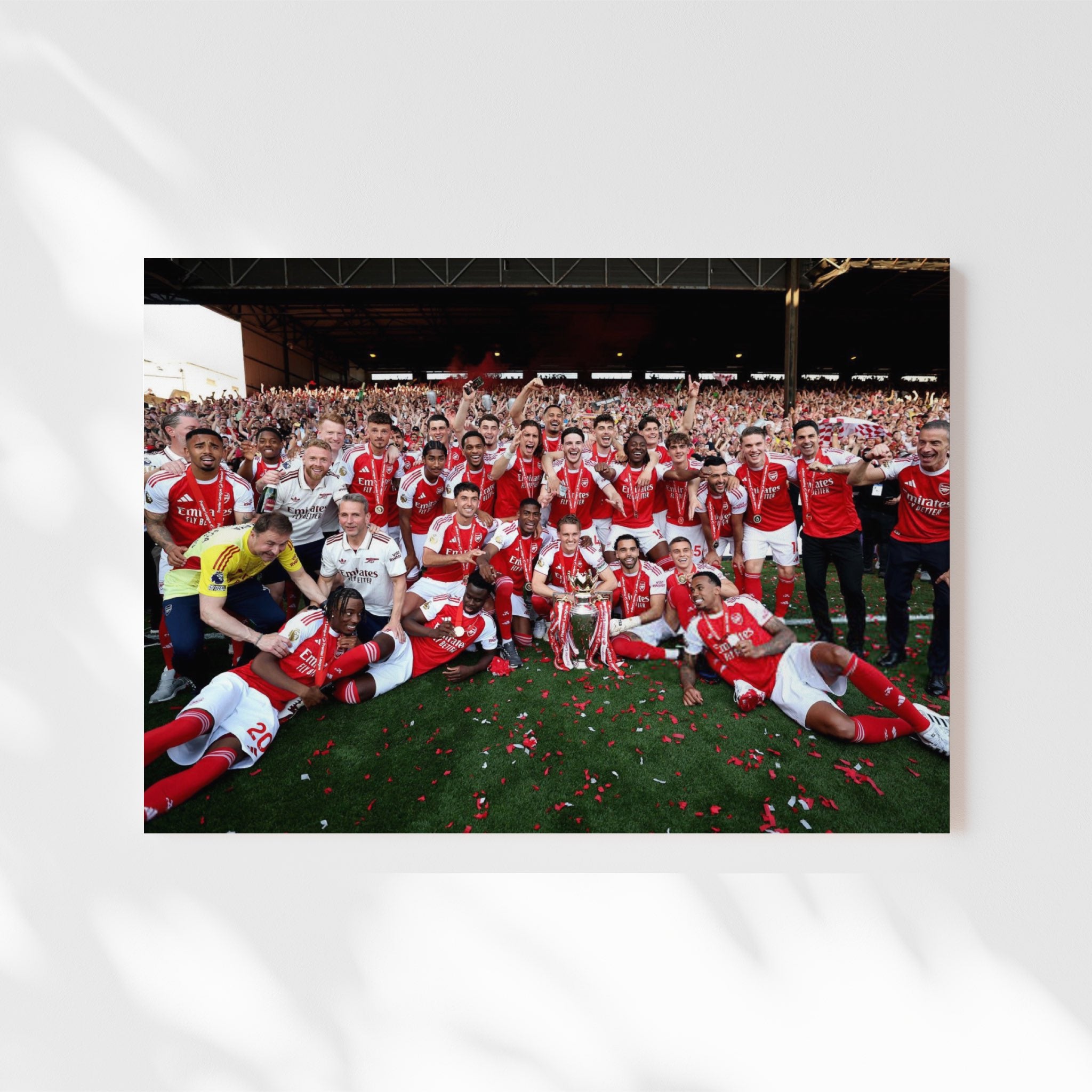 Arsenal FC Premier League Winners 25/26 - IMG #3 – Prints and Canvas