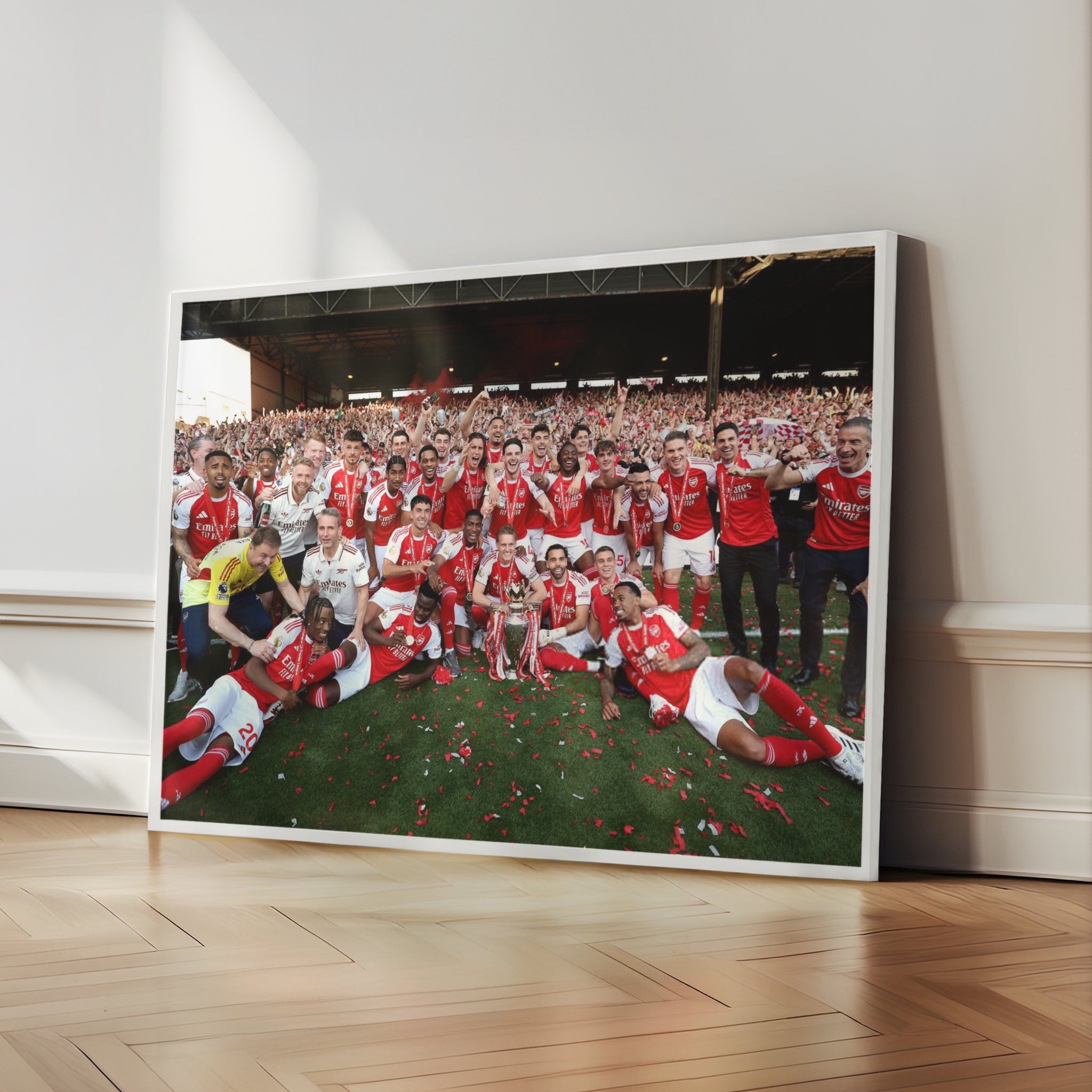 Arsenal FC Premier League Winners 25/26 - IMG #3 – Prints and Canvas