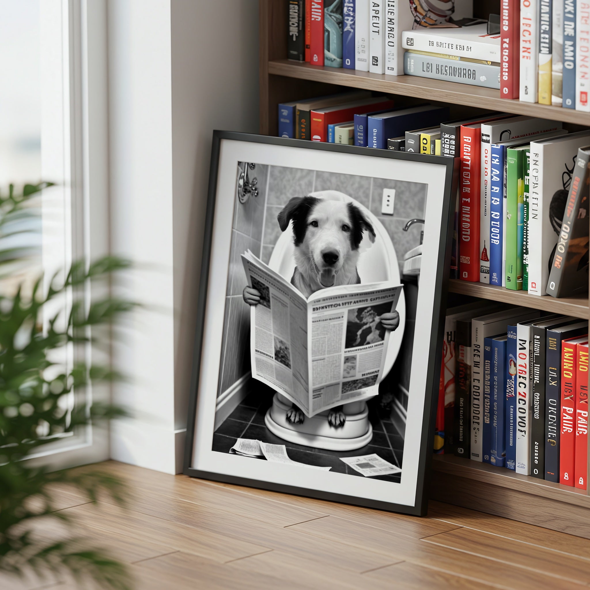 Get your Dog on a Bog personalised print