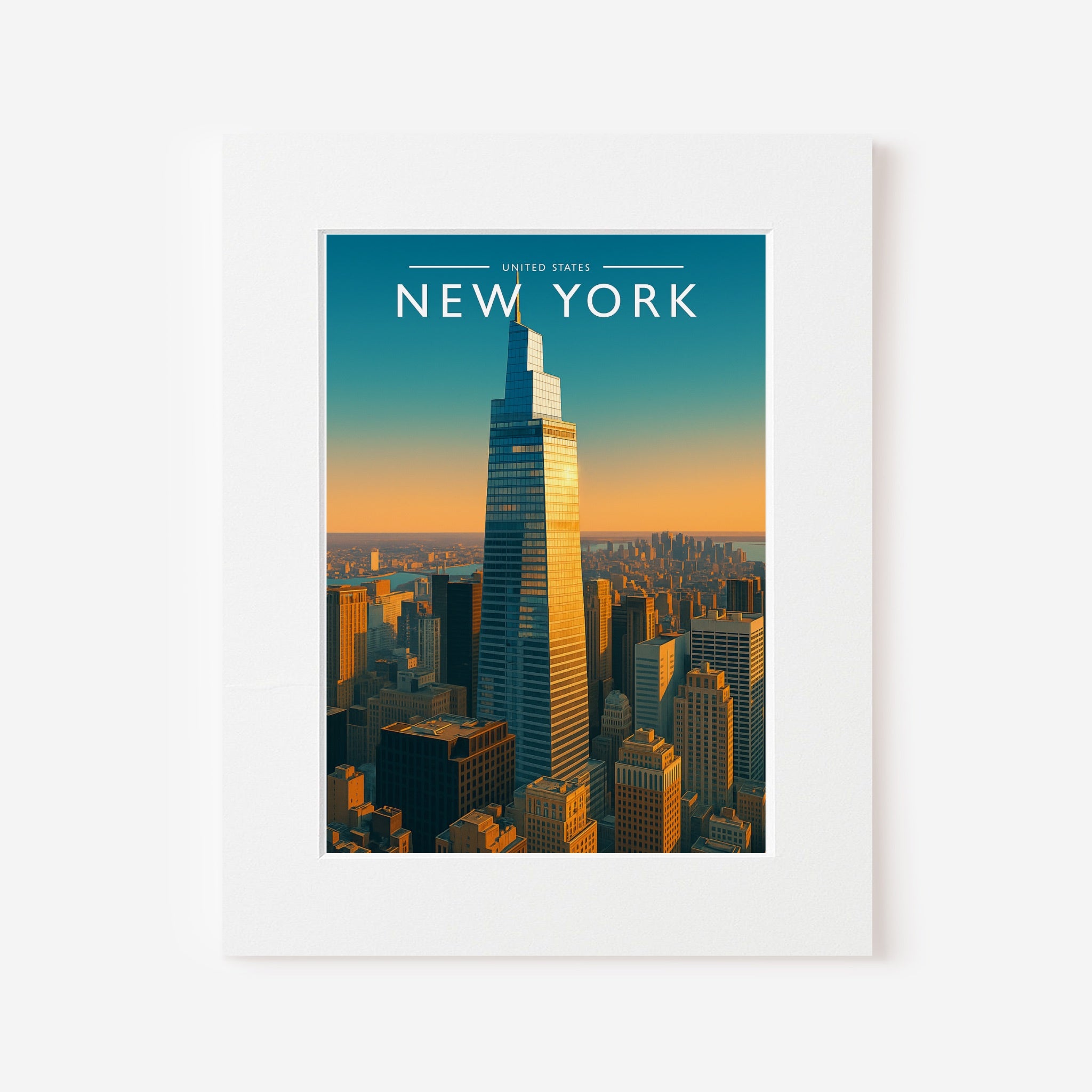 New York Travel Poster